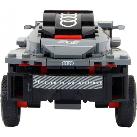 Машинка-конструктор Rastar Bricks Audi RS Q e-tron 1:30 Сірий