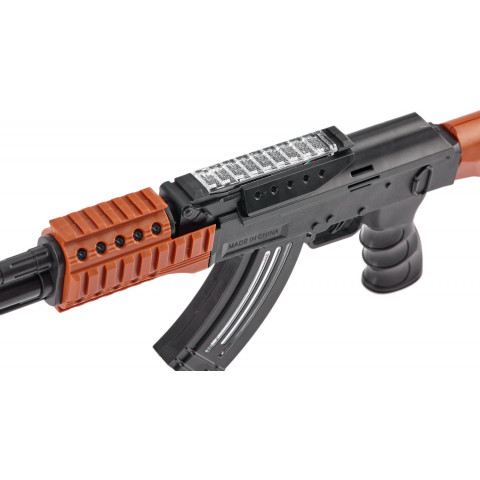 Автомат світло-звуковий ZIPP Toys AK47. Колір - чорний