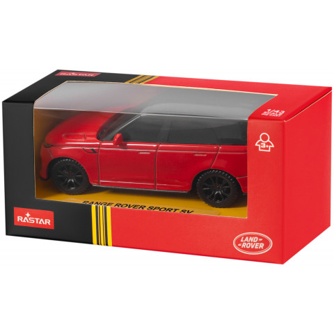 Машинка Rastar Range Rover Sport SV 1:43 Червоний