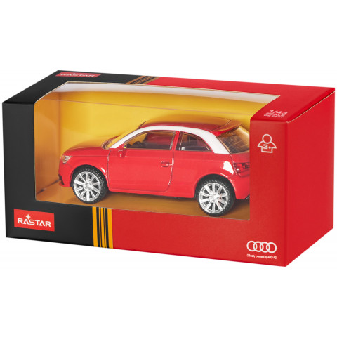 Машинка Rastar Audi A1 1:43 Червоний