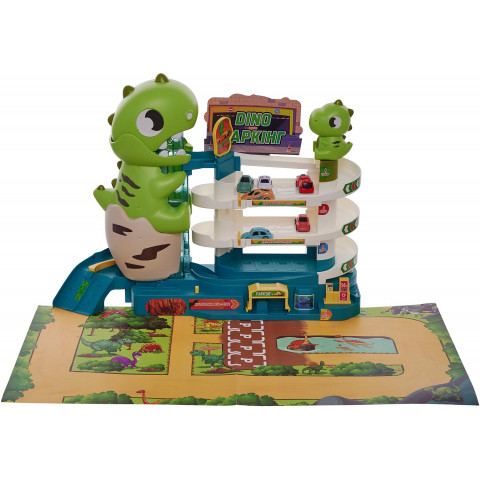 Ігровий набір ZIPP Toys Dino паркінг електричний