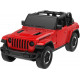 Машинка Rastar JEEP Wrangler Rubicon 1:43 Червоний
