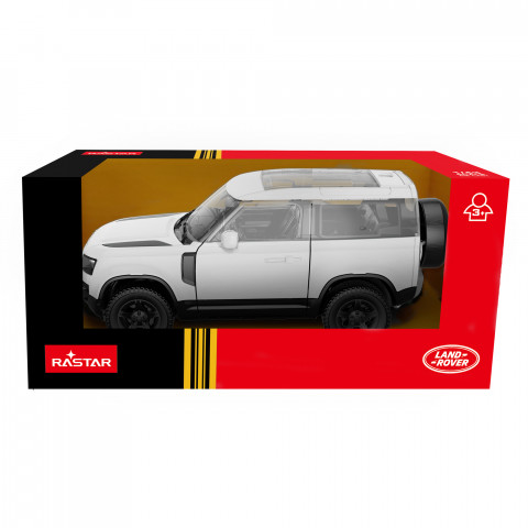 Машинка Rastar Land Rover Defender 90 1:43 Білий