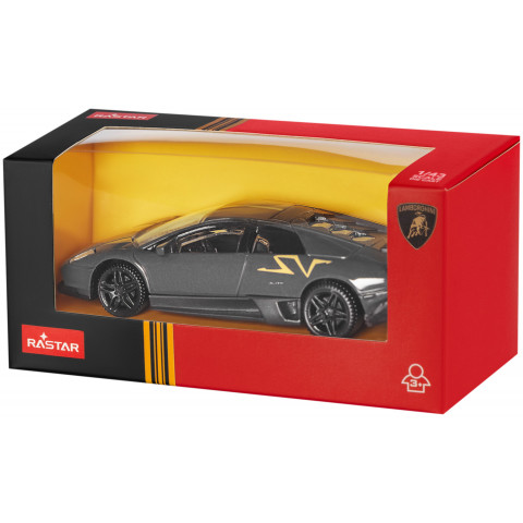 Машинка Rastar Murcielago LP 670-4 SV Superveloce China Limited Edition 1:43 Сірий