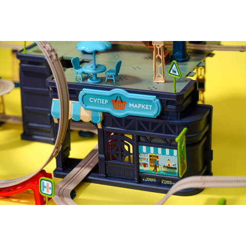Ігровий набір OTAMANKO ХОРОБРИЙ ПАРОВОЗИК трюкова залізна дорога