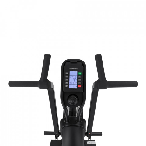 Велотренажер повітряний inSPORTline AirBike Max, чорний