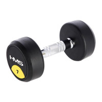 Гантель прогумована HMS HG PRO, 7 кг