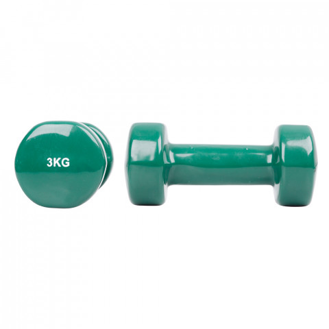 Гантелі вінілові inSPORTline Smoothbell, 2 x 3 кг