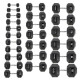 Гантель шестигранна HMS HEX PRO, 27,5 кг