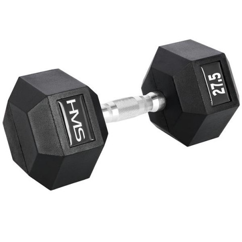 Гантель шестигранна HMS HEX PRO, 27,5 кг