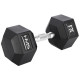 Гантель шестигранна HMS HEX PRO 32,5 кг