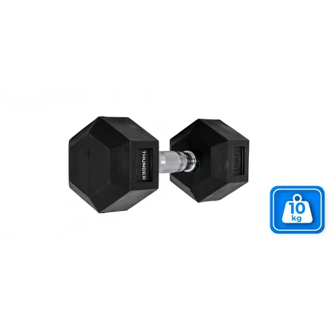 Гантель шестигранна THUNDER 10 кг