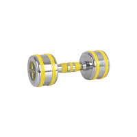 Гантель хромована inSPORTline Yellsteel 7 кг