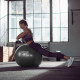 М'яч гімнастичний Reebok 55 CM RAB-12015BK темно-сірий