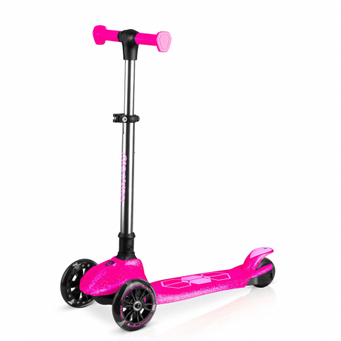 Дитячий самокат триколісний Ricokids Jelly рожевий