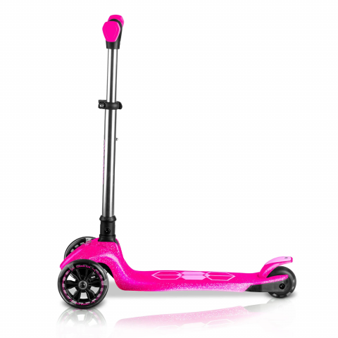 Дитячий самокат триколісний Ricokids Jelly рожевий