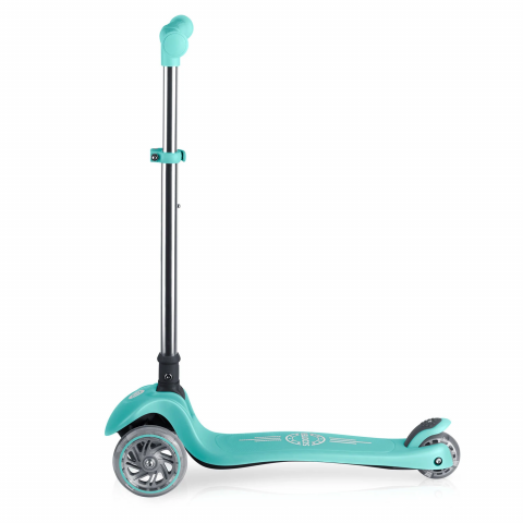 Дитячий самокат триколісний Ricokids Glow бірюзовий
