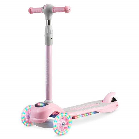 Дитячий самокат триколісний Ricokids Piko рожевий