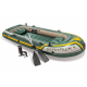 Човен надувний Intex Seahawk 4 351 x 145 x 48 см, зелений