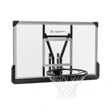 Щит баскетбольний inSPORTline Senoda II 110 х 70 см, чорно-сірий