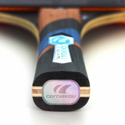 Ракетка для настільного тенісу Cornilleau EXCELL 1000, чорно-червона