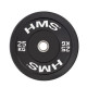 Диск олімпійський HMS BBR25 25 кг, чорний