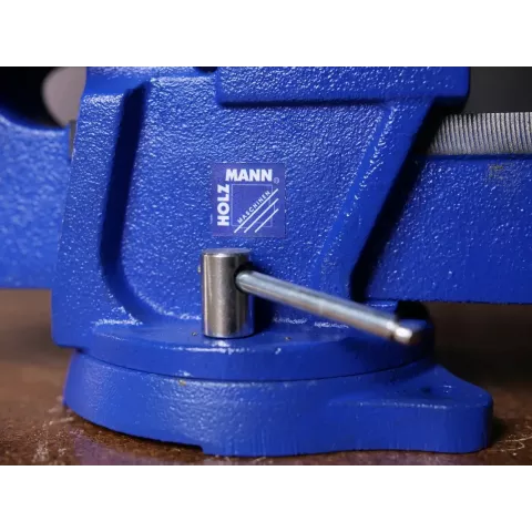 Лещата настільні у комплекті з поворотною плитою Holzmann WBS 100N