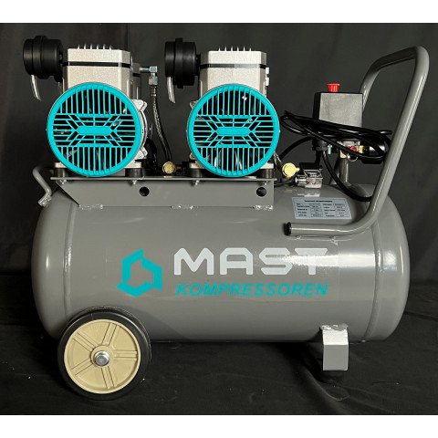 Безмасляний поршневий компресор Mast MOF1680/2x1500-50L
