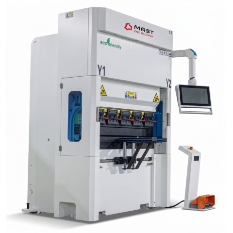 Електричний листозгинальний прес з ЧПК MAST CNC Machinen HTP-40T/1250 мм з DA53TX