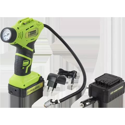 Акумуляторний насос-компрессор Zipper ZI-LPE20-AKKU