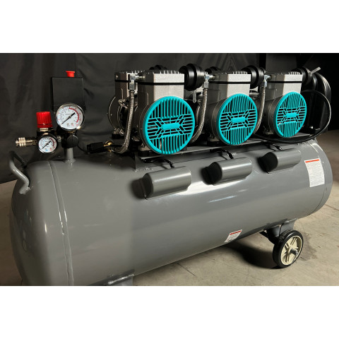Безмасляний поршневий компресор Mast MOF1680/3x1500-120L