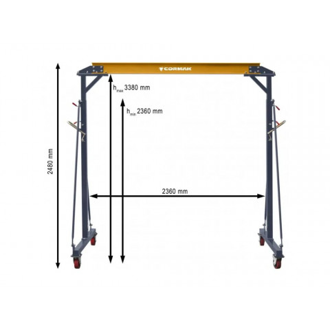 Козловий кран CORMAK PK2