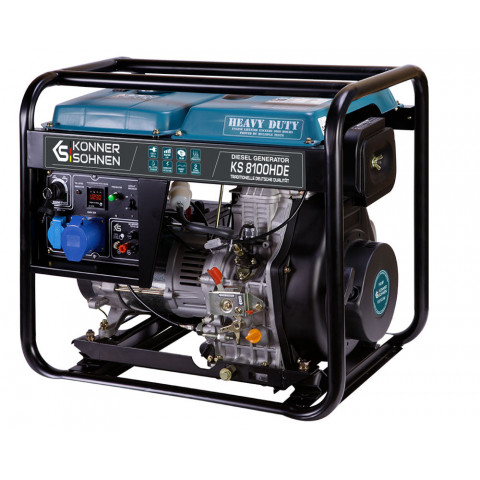 Дизельний генератор Könner & Söhnen KS 8100HDE (EURO V)