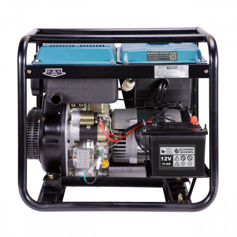 Дизельний генератор Könner & Söhnen KS 8100HDE (EURO V)