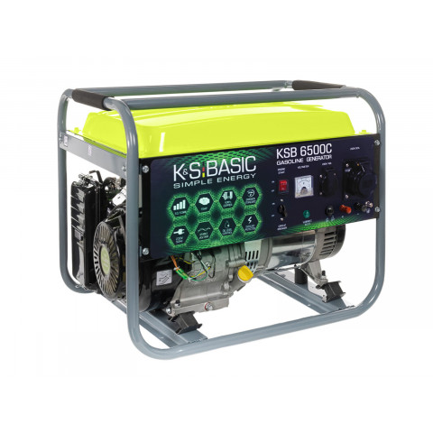 Бензиновий генератор K&S BASIC KSB 6500C