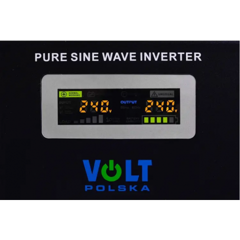 Гібридний ДБЖ/інвертор Volt Polska SINUS PRO 1000 W 12/230V 700/1000W (3SP100012W)