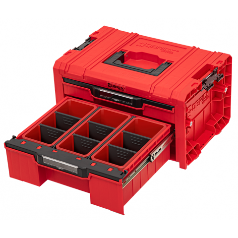 Ящик для інструментів Qbrick System PRO Drawer 2 Toolbox 2.0 Expert RED (5901238257486)