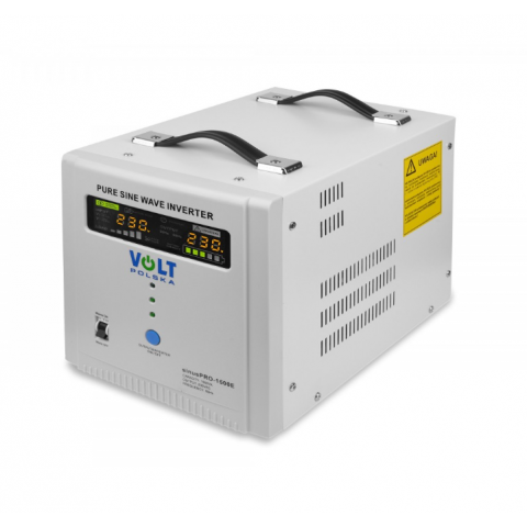 Аварійний комплект живлення Volt Polska SINUS PRO 1500 E 12/230V 1050/1500W + Акумулятор VOLT AGM 100Ah 12V