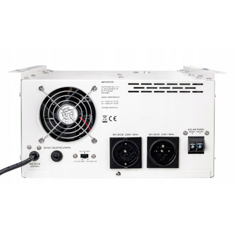 Гібридний ДБЖ/інвертор Volt Polska SINUS PRO 2000 S 24/230V 1400/2000W + 40A MPPT 100V (3SPS200024)