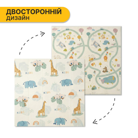 Дитячий ігровий килимок LEOBRO 150 x 180 x 1 см (LB-1011)