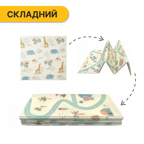 Дитячий ігровий килимок LEOBRO 150 x 180 x 1 см (LB-1011)