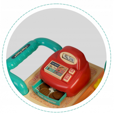 Ігрова дитяча кухня на колесах Ricokids (773000)
