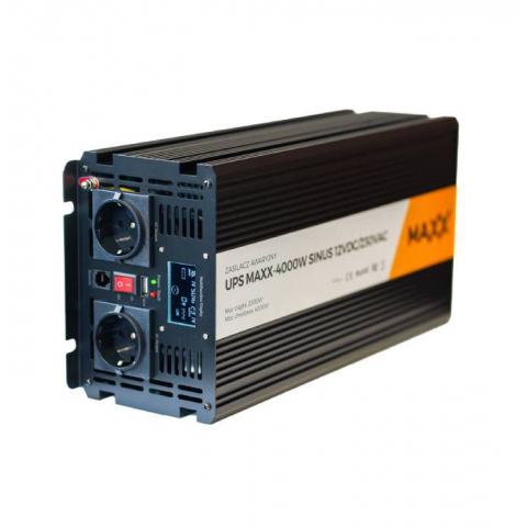 Комплект аварійного живлення 4SUN MAXX SINUS 4000W + Акумулятор VOLT AGM 100Ah (20А)