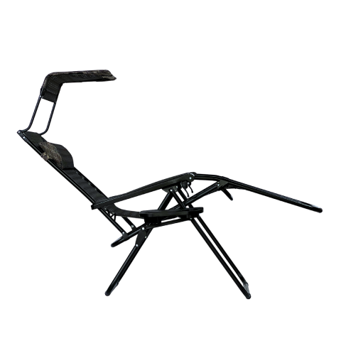 Розкладне крісло шезлонг з козирком LEOBRO Zero Gravity Plaid (LB-ZGC-H1-PLD