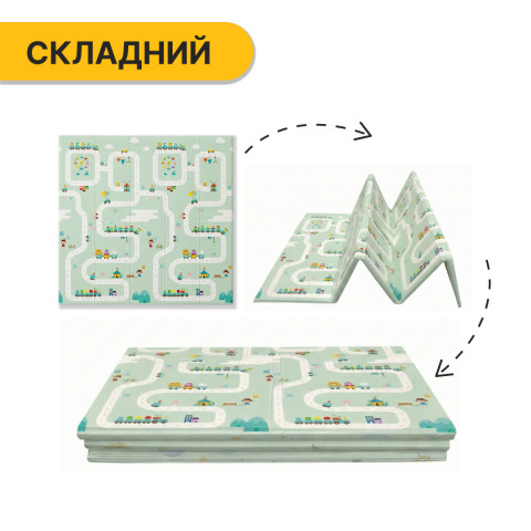 Дитячий ігровий килимок LEOBRO 150 x 200 x 1 см (LB-1028)