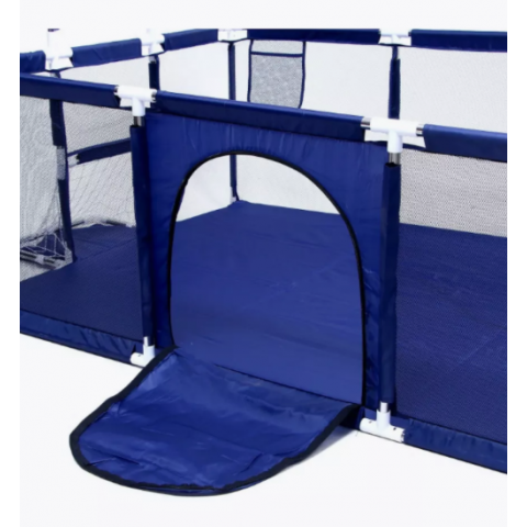 Дитячий манеж LEOBRO Multisport 120 x 180 см Синій (LB-1138)