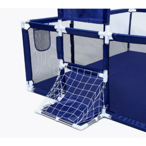 Дитячий манеж LEOBRO Multisport 120 x 180 см Синій (LB-1138)