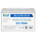 Гелевий Акумулятор 110Ah 12V VOLT GEL VPRO SOLAR (6AKUGEL110)