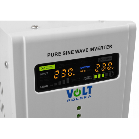 Гібридний ДБЖ/інвертор Volt Polska SINUS PRO 1500 E 12/230V 1000/1500W (3SP091512E)