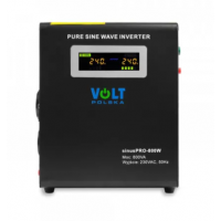Гібридний ДБЖ/інвертор Volt Polska SINUS PRO 800 W 12/230V 500/800W (3SP098012W)